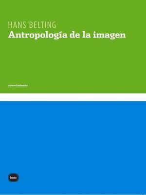 cover image of Antropología de la imagen